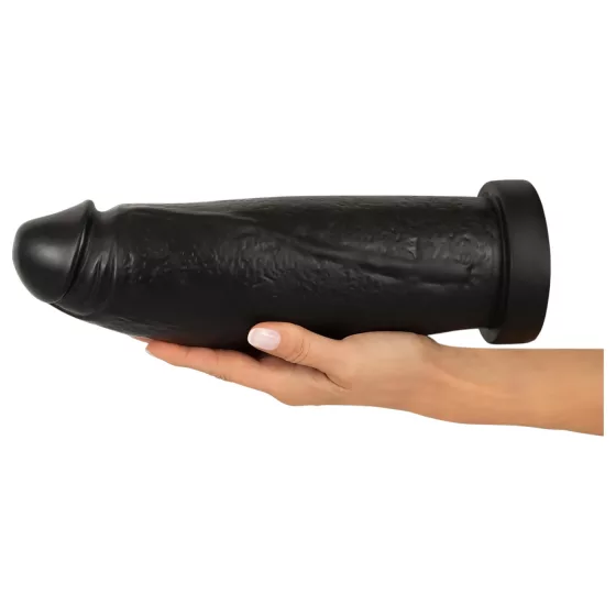 Realistixxx Real Giant - realistický dildo - čierny - 30 cm