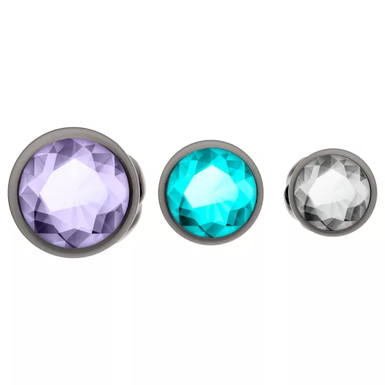 Anos - análne kolíky set - kovové