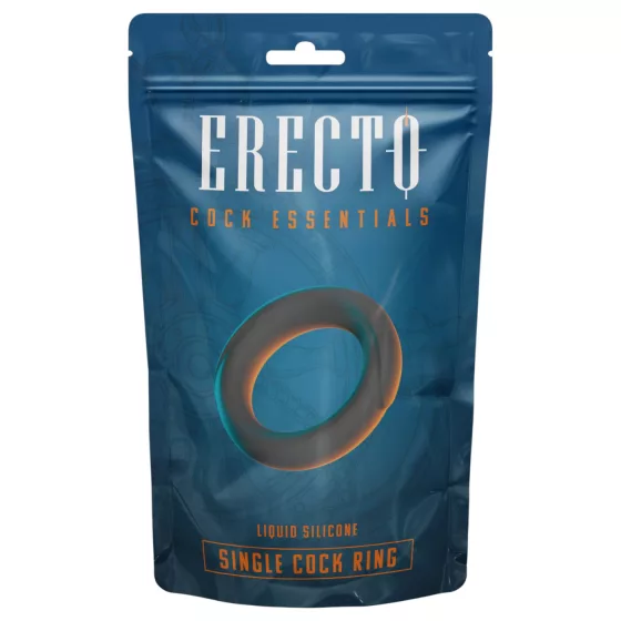 Erecto - erekčný krúžok na penis - čierny