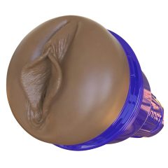   Fleshlight Boost Bang - realistická vagína masturbátor - hnedá