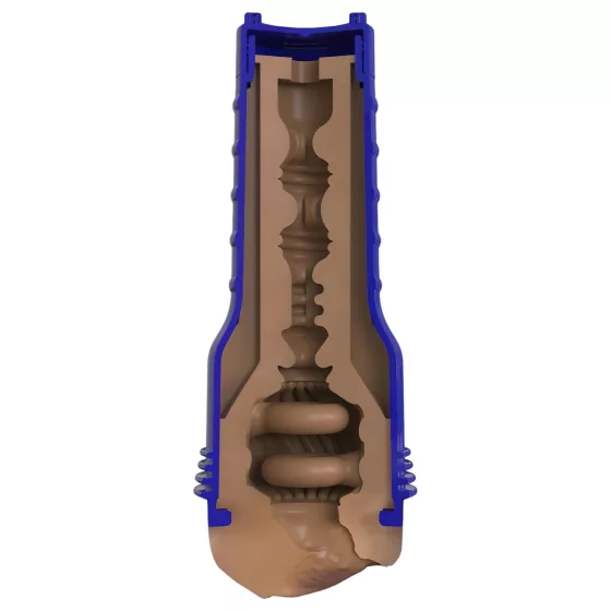 Fleshlight Boost Bang - realistická vagína masturbátor - hnedá