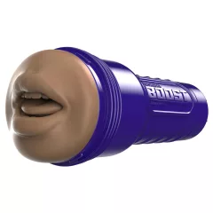   Fleshlight Boost Blow - realistický ústny masturbátor - hnedá