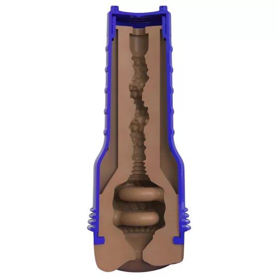 Fleshlight Boost Blast - realistický anál masturbátor - hnedý