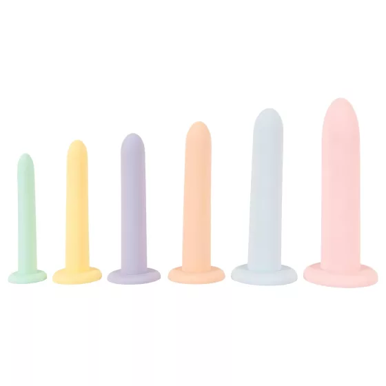 Six in a Row - sada tréningových dild - 6 kusov - farebné