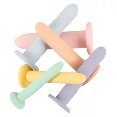   You2Toys - Six in a Row - sada trénerov dildá - 6 ks (farebná)