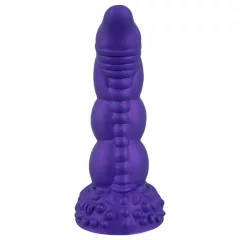   Beasty Cocks - realistické dildo - démonický tvar - fialová