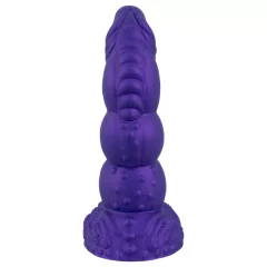   Beasty Cocks - realistické dildo - démonický tvar - fialová