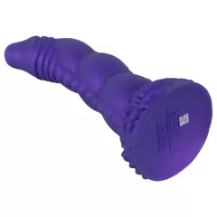   Beasty Cocks - realistické dildo - démonický tvar - fialová