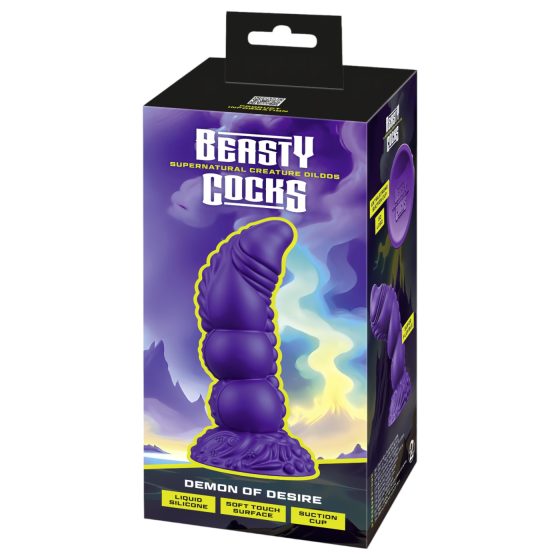 Beasty Cocks Démon túžby – fialové dildo