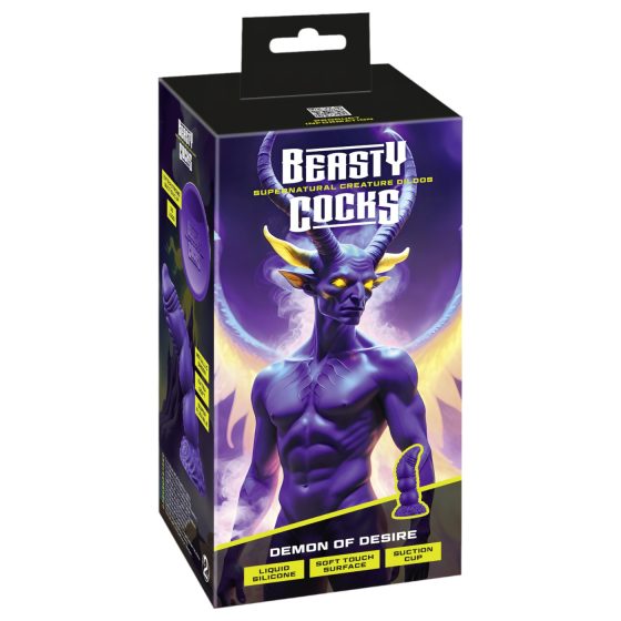 Beasty Cocks Démon túžby – fialové dildo