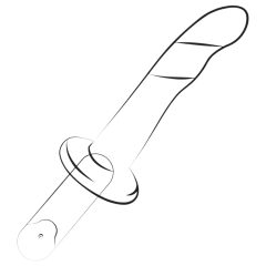   ROMP Dizi - pružný silikónový vibrátor (ružovo-oranžový)