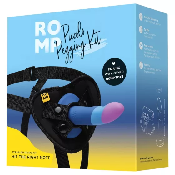 ROMP Piccolo - pegging sada - čierna/modrá