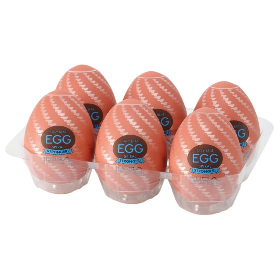 TENGA Egg Spiral Stronger - vajíčko masturbátor (6ks)