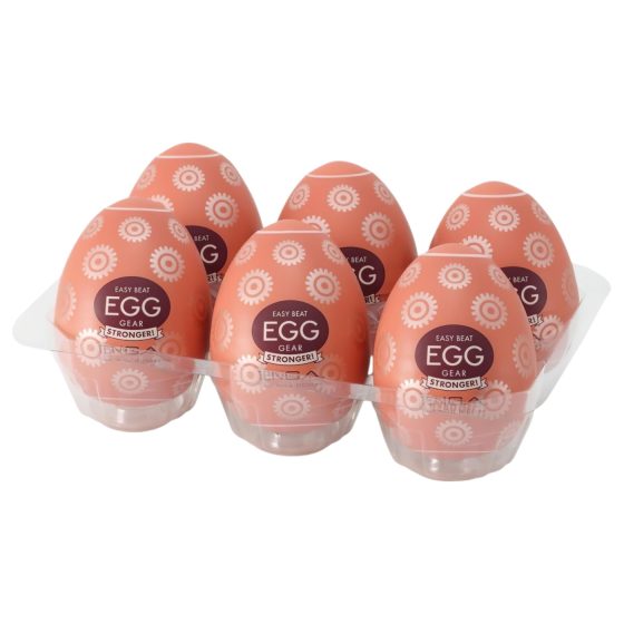TENGA Egg Gear Stronger - silné vajíčko na rozkoš (6ks)