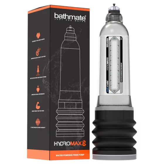 Bathmate Hydromax8 - hydropumpa (priehľadná)