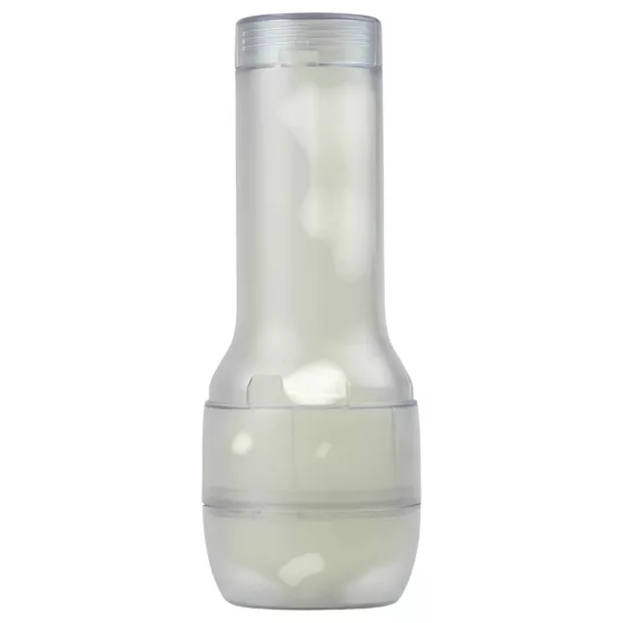 Kiiroo Feel Glow - svietiaca umelá vagína - PowerBlow kompatibilná (biela)