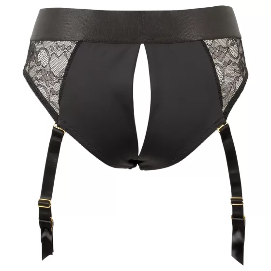 You2Toys - pripínací dildo s nohavičkami - čierne