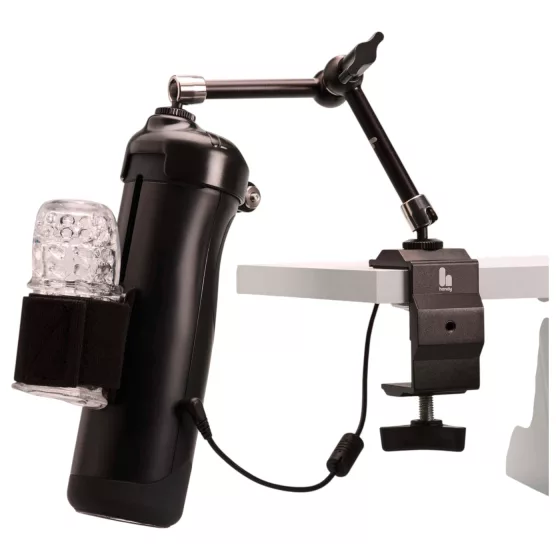 The Handy Handsfree - držiak na masturbátor - stolový stojan - čierny