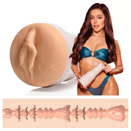 Fleshlight Vanna Bardot - realistická vagína - prírodná farba