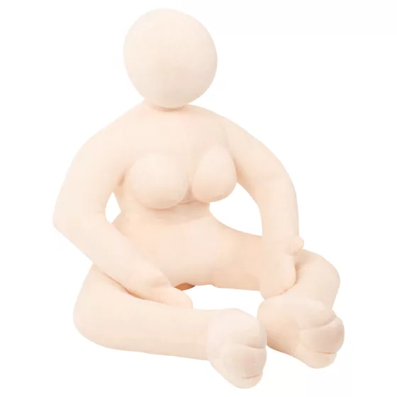 You2Toys - objímateľná plyšová sexbábika (prírodná)