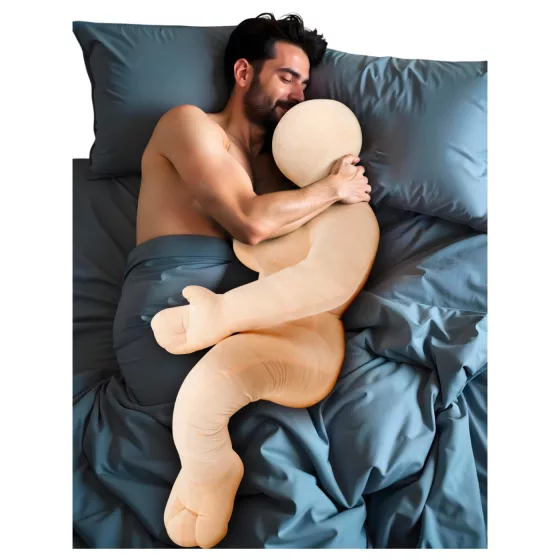 You2Toys - objímateľná plyšová sexbábika (prírodná)
