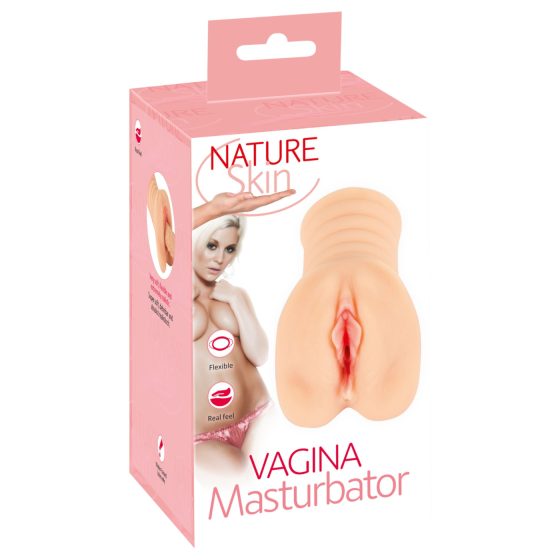 Nature Skin - realistický vagína masturbátor (naturál)