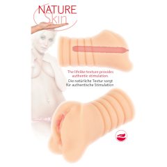 Nature Skin - realistický vagína masturbátor (naturál)