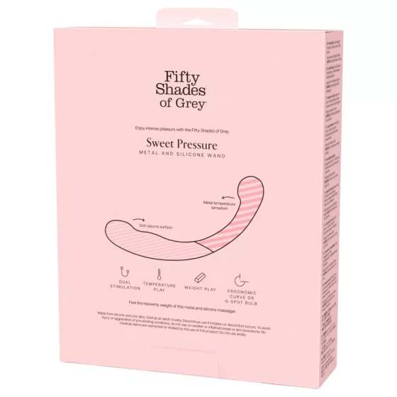 Fifty Shades of Grey - dvojitý dildo - čierny