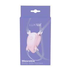   Luxus - pripínacie postroje k vibrátoru na klitoris (biele)