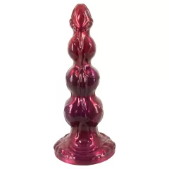   Beasty Cocks - Werewolf Willie dildo s prísavkou - bordový (21 cm)