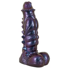   Beasty Cocks Tech-Zilla Bang - prísavkový monštruózny dildo (fialový)