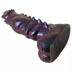   Beasty Cocks Tech-Zilla Bang - prísavkový monštruózny dildo (fialový)
