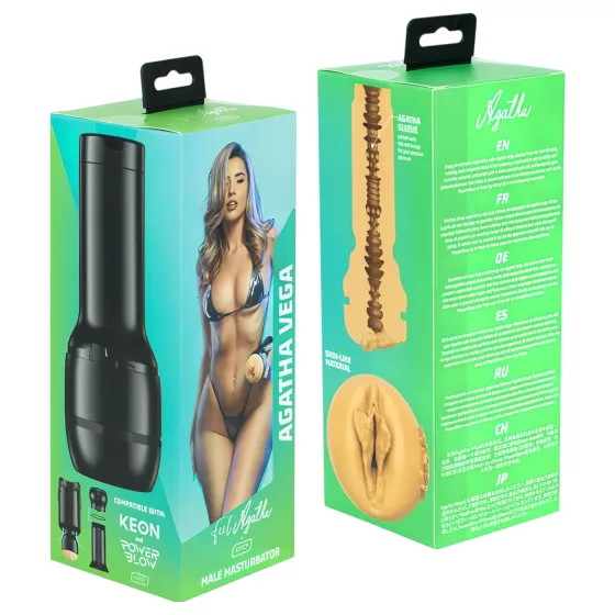 Kiiroo Agatha Vega - masturbátor vagína - PowerBlow kompatibilný - natur