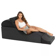   Liberator Aria Flip Chaise - variabilný tantra sedačkový nábytok - 3-dielny (čierny)