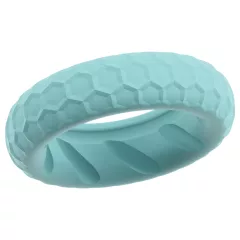   You2Toys - 3v1 sada krúžkov na penis a semenníky (tyrkysová)