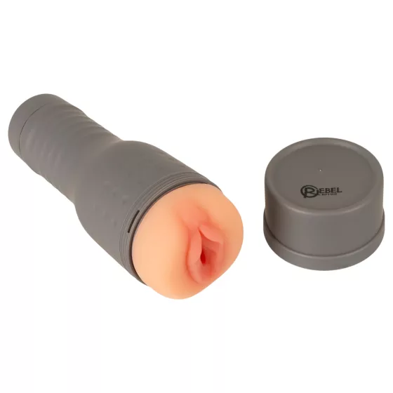 Rebel The V-Stroker Monique - realistická umelá vagína masturbátor (telovej farby)