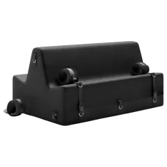 Liberator - sexuálny vankúš s putami (čierny)