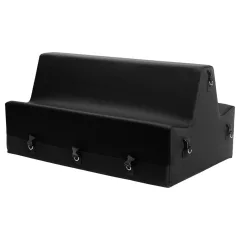 Liberator - sexuálny vankúš s putami (čierny)