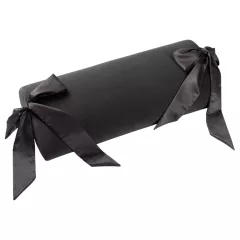   Liberator - sexuálny vankúš so saténovým pútacom (čierny)