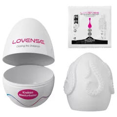 LOVENSE Kraken - masturbačné vajíčko - 1 ks (biele)