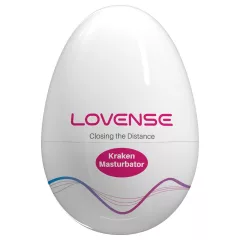 LOVENSE Kraken - masturbačné vajíčko - 1 ks (biele)