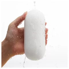 TENGA 3Dx Zen - 3D vzorovaný masturbátor (biely)