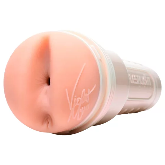 Fleshlight Girls Violet Myers Ahegao - realistický análny masturbátor (telovej farby)
