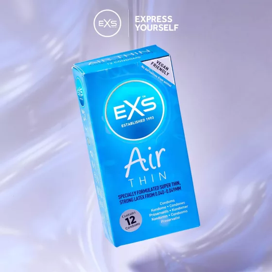 EXS - ultra tenké kondómy - latex - 12 ks