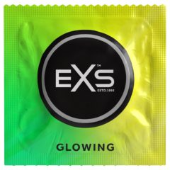 EXS Glow - žiariace kondómy (3 ks)