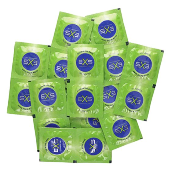 EXS Glow - svietiaci kondóm (100ks)