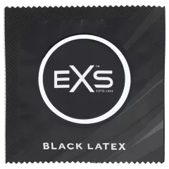 EXS Black - čierny kondóm (48 ks)