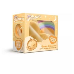   Unihorn Bean Blossom - nabíjací stimulátor klitorisu jednorožec (žltý)