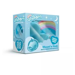   Unihorn Mount'n Peak - nabíjací stimulátor klitorisu jednorožec (modrý)