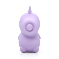   Unihorn Karma - nabíjateľný fialový stimulátor klitorisu v tvare jednorožca